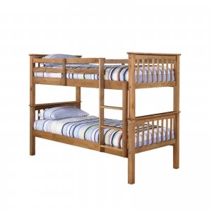 Image of Leo Pine Bunk Bed WOOD