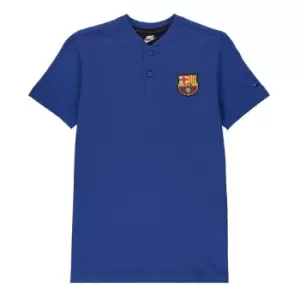 Image of FC Barcelona Modern Polo Shirt Juniors - Blue