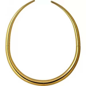 Image of Ladies Calvin Klein Gold Plated Born Choker Necklace
