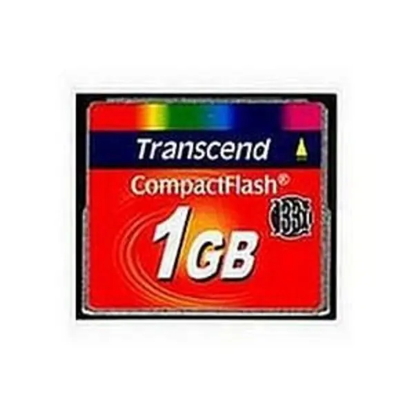 Image of Transcend 133X (1GB) CompactFlash Card