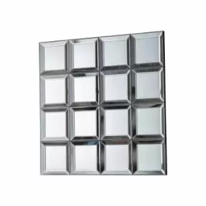 Image of Crossland Grove Esher Wall Mirror - 800 X 25 X 800Mm