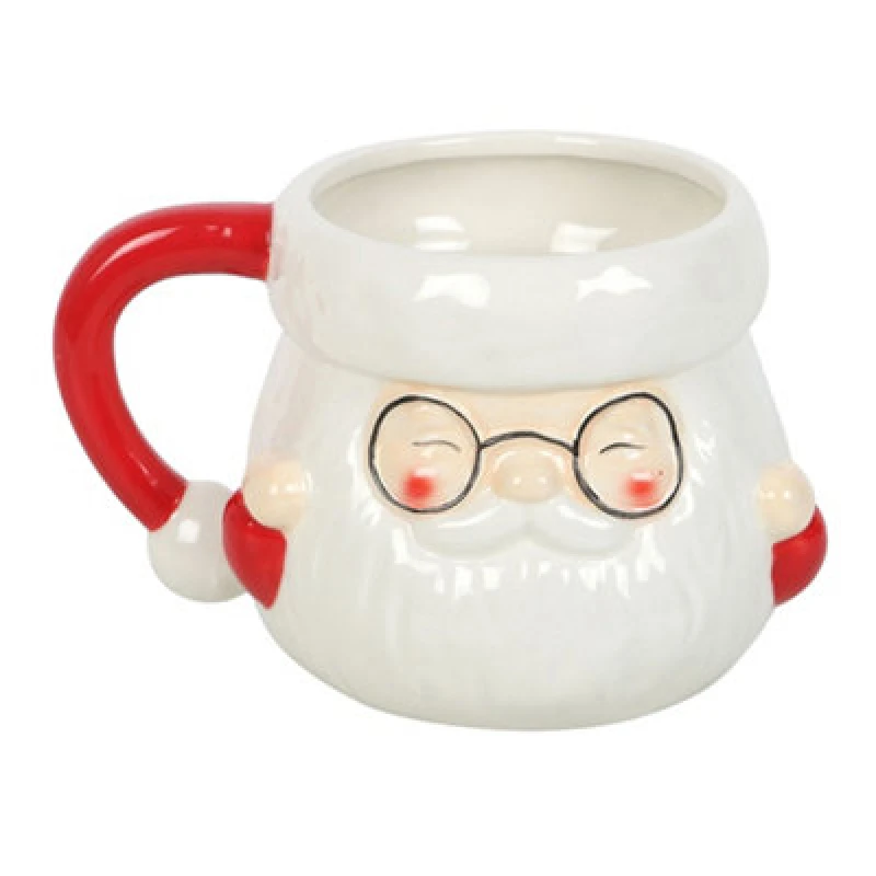 Image of Something Different Something Different Santa Claus Mug in White White One Size Unisex 5063806069836
