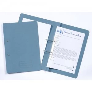 Image of Value Transfer File Foolscap Blue TFM-BLUZ - (PK25)