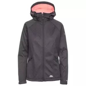 Image of Trespass Womens/Ladies Emulate Softshell Jacket (XXS) (Reflective Print)