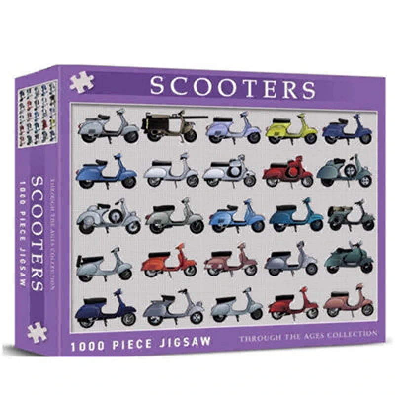 Image of Coach House Partners Scooters 1000 Piece Jigsaw