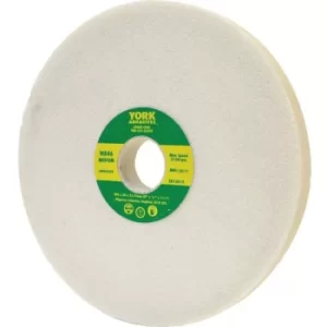 Image of York 180X13X31.75MM WA100KV Medium White Aluminium Oxide Bench Grinding Wheel