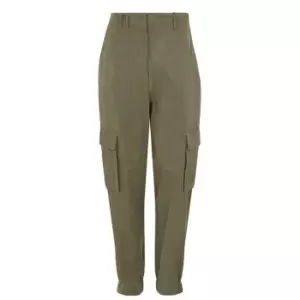 Image of Hugo Hisaka Tapered Trousers - Beige