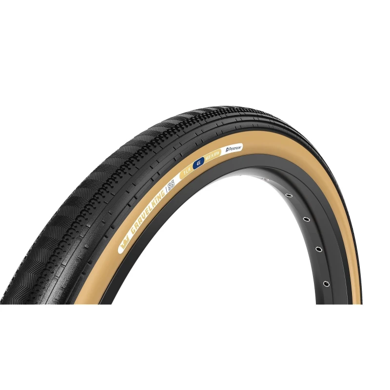 Image of Panaracer TLR GravelKing SS TLR Gravel Tyre Black/Brown unisex 700x30c