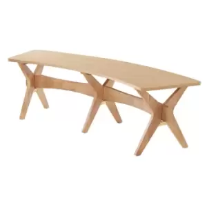 Image of Malmo Dining Bench Oak