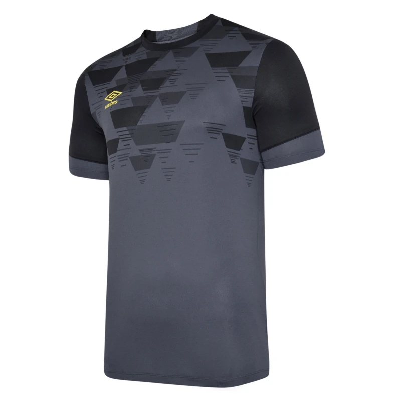 Image of Umbro Vier Jersey in Mid Grey Size: 7-8 Years Mid Grey Unisex 7-8 Years
