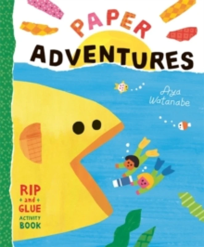 Image of Paper Adventures : A Rip-and-Glue Activity Book Paperback / softback