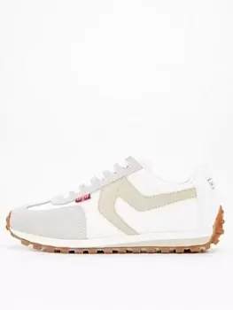 Image of Levis Stryder Red Tab Trainer - White