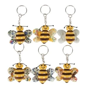 Image of Sass & Belle Buzz Bee Keyring (1 Supplied)
