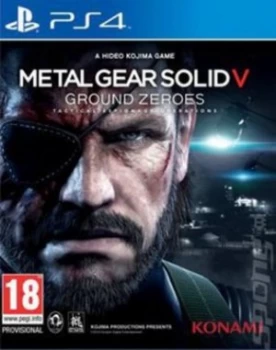 Image of Metal Gear Solid 5 Ground Zeroes PS4 Game