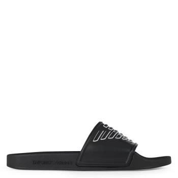 Image of Emporio Armani Eagle Slider Mens - Black