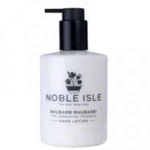 Image of Noble Isle Hand Lotion Rhubarb Rhubarb Hand Lotion 250ml