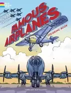 Image of famous airplanes coloring book