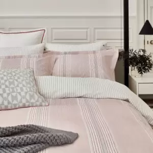 Image of Bedeck Of Belfast Kala Super Kingsize Duvet Cover, Coral
