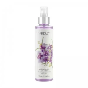 Image of Yardley April Violets Fragrance Mist 200ml