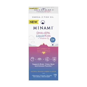 Image of Minami DHA+EPA Liquid Kids + Vitamin D3 100ml