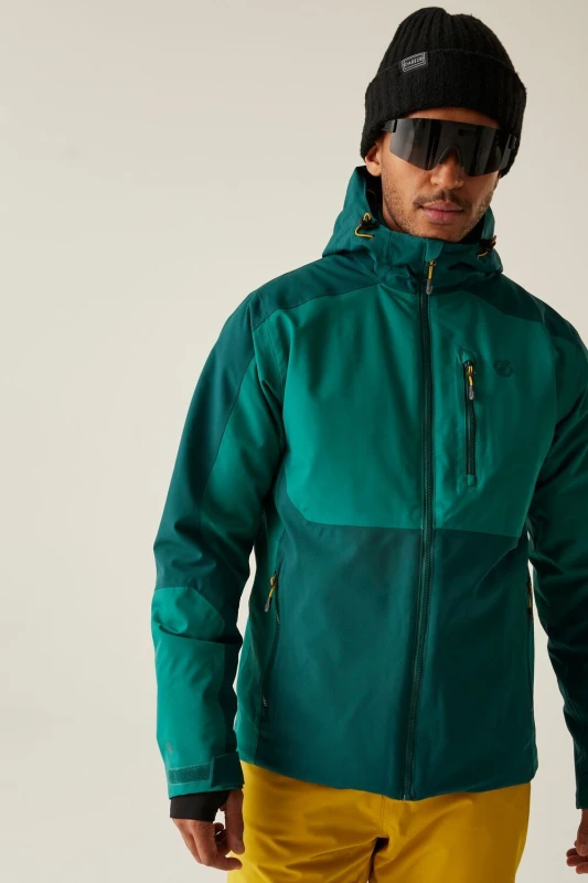 Image of Dare 2b Dare 2b Men Eagle Waterproof Breathable Insulated Skiing Jacket in Blue Size: 2X-large Blue XXL Male 5063516185390