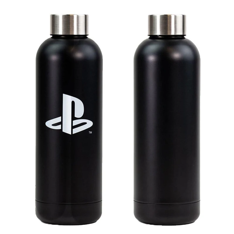 Image of PlayStation PS5 Water Bottle - Black One Size