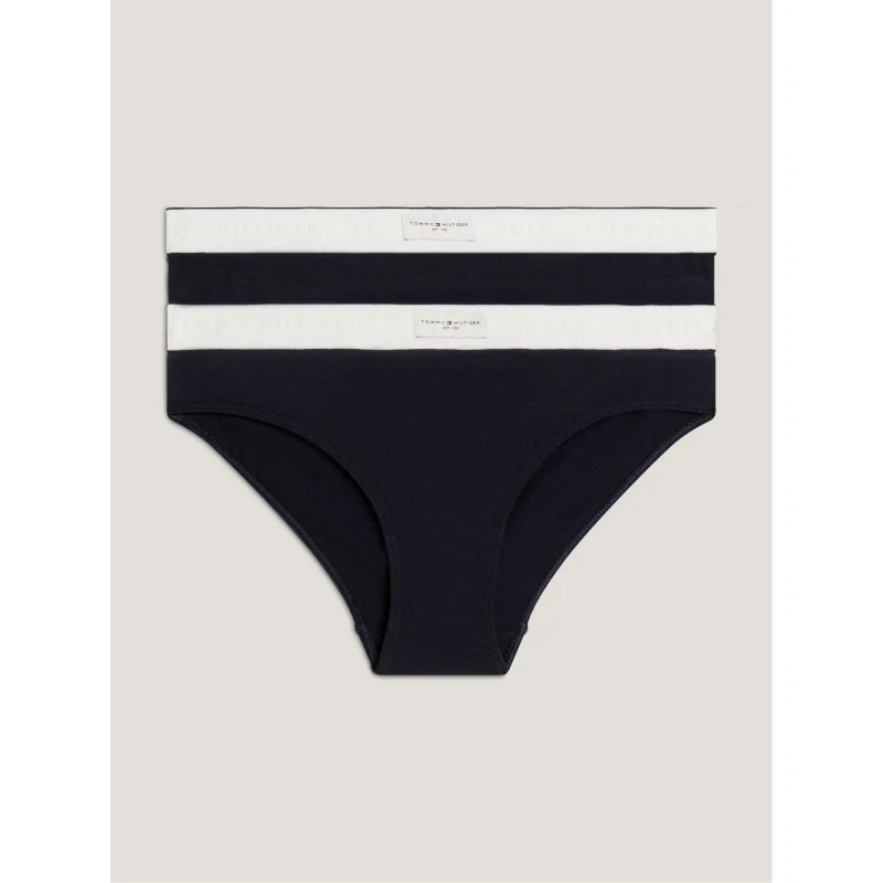 Image of Tommy Hilfiger Tommy 2 Pck Briefs - Blue Blue 7 - 8 Years