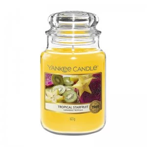 Image of Yankee Candle Tropical Starfruit Large Candle 623g