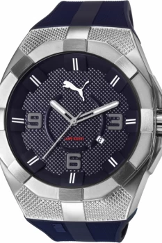 Image of Mens Puma PU10392 ICONIC S - navy blue Watch PU103921002
