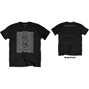 Image of Joy Division - Unknown Pleasures Mens X-Large T-Shirt - Black