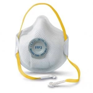 Image of Moldex FFP3V Half Mask ActivForm Seal and DuraMesh Shell White Ref