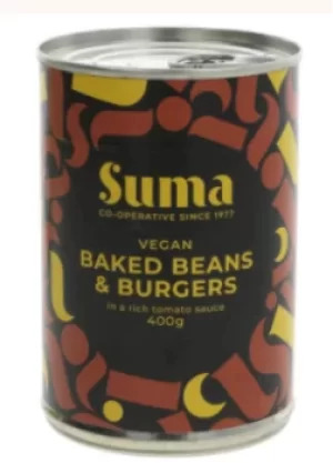Image of Suma Beans & Vegan Burger 400g