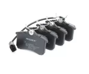 Image of RIDEX Brake pad set 402B0067 Brake pads,Brake pad set, disc brake VW,FORD,SEAT,SHARAN (7M8, 7M9, 7M6),Sharan Kastenwagen (7M),GALAXY (WGR)