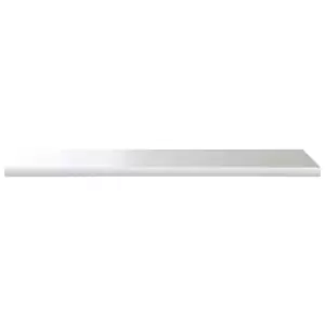 Image of Easy Fit Gloss White Radiator Shelf 90 x 15 x 1.8cm