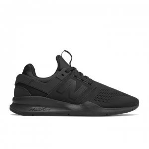 Image of New Balance 247 Mens Trainers - Black Mono