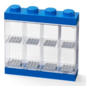 Image of LEGO Mini Figure Display (8 Minifigures) - Blue