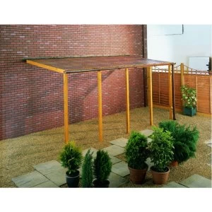 Image of Wickes PVCu Clear Corrugated Sheet 660 x 1800mm