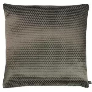 Image of Evans Lichfield Opulence Velveteen Cushion Cover (55cm x 55cm) (Moleskin) - Moleskin