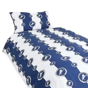 Image of Millwall FC Duvet Cover Set (Single) (White/Blue)