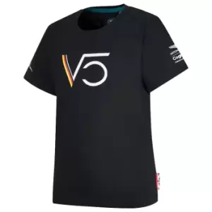 Image of 2022 Aston Martin Official SV T-Shirt Kids (Black)