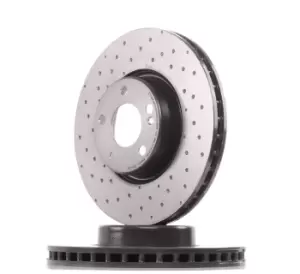 Image of BREMBO Brake disc MERCEDES-BENZ 09.D527.23 0004212112,A0004212112 Brake rotor,Brake discs,Brake rotors