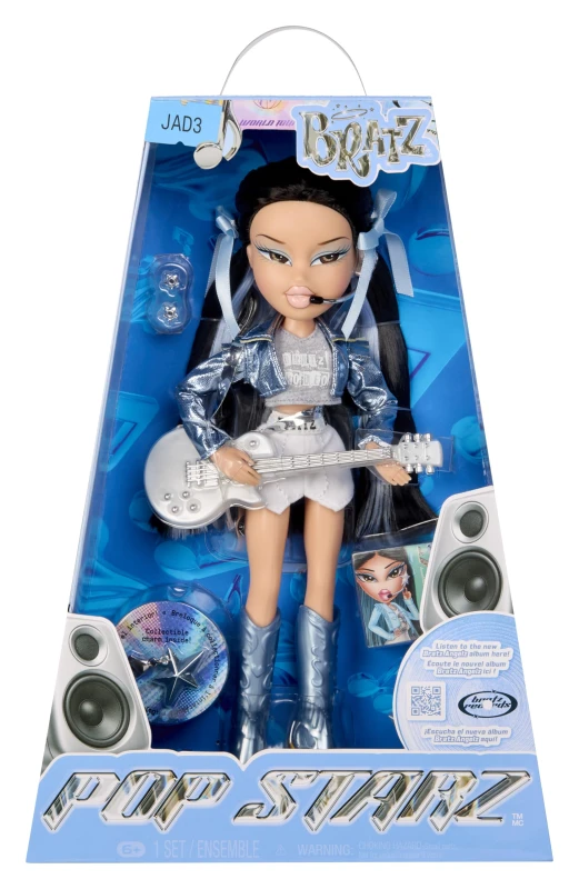 Image of BRATZ Pop Starz Jade - Fashion Doll with Collectable Charm Outfit and Music Accessories