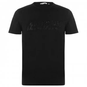 Image of Antony Morato Antony Morato Logo T Shirt - BLACK 9000