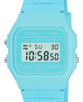 Image of Casio Retro Blue Resin Strap Watch
