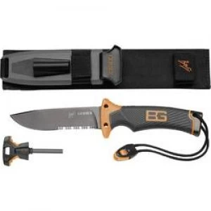 Image of Hunting knife fire striker sharpener emergency whistle knife sheath