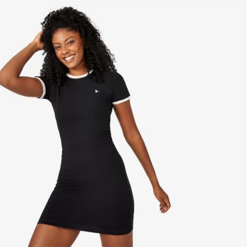 Image of Jack Wills Harlech Ringer Dress - Black