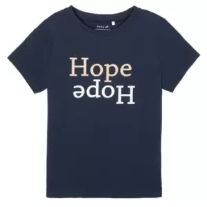 Image of Name it NKFFRANSESKA Girls Childrens T shirt in Blue - Sizes 8 years,7 years