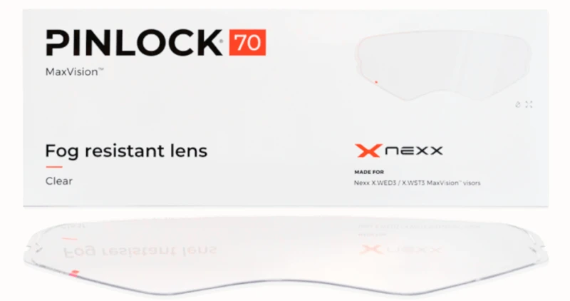 Image of Nexx X.WED3 / X.WST3 Pinlock 70 Clear DKS553 Size