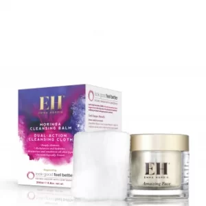Image of Emma Hardie Moringa Cleansing Balm 200ml with Dual Action Cleansing Cloth