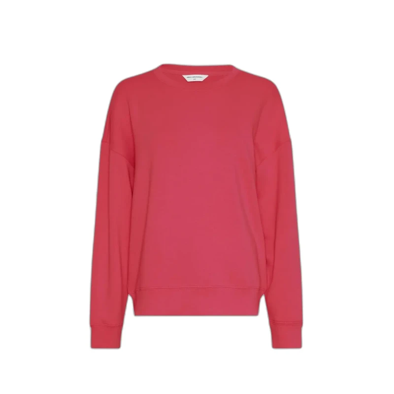 Image of moss copenhagen Sweatshirt woman Moss Copenhagen Ima Q Rouge Female S/M